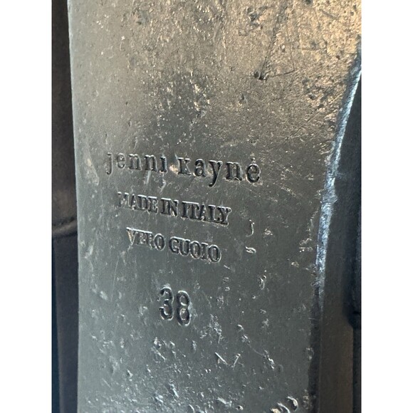 Jenni Kayne Black Leather Mules 38 - Picture 7 of 7